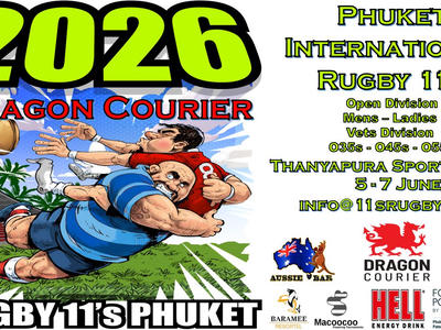การแข่งขันรักบี้ 11 คน Dragon Courier Phuket International Rugby 11s